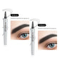 🔥1 Alana 1 Bedava🔥-3D Su Geçirmez Microblading Kaş Kalemi 4 Çatal Uçlu Dövme Kalemi