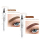 🔥1 Alana 1 Bedava🔥-3D Su Geçirmez Microblading Kaş Kalemi 4 Çatal Uçlu Dövme Kalemi