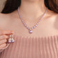 🔥2025 Ny 50% rabatt Hot Sale🔥Vintage Elegant Zirkonia Imitation Pärlhalsband och Örhängen
